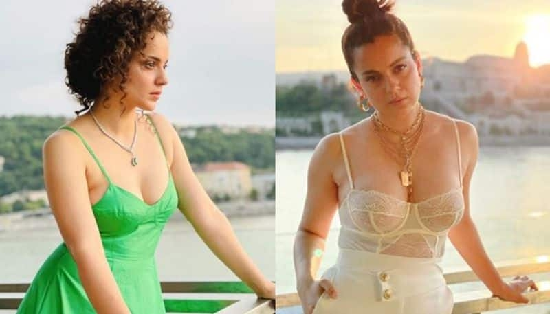 Kangana Ranaut's bold pictures in lace bra top go viral; actress sends strong message to trolls RBA