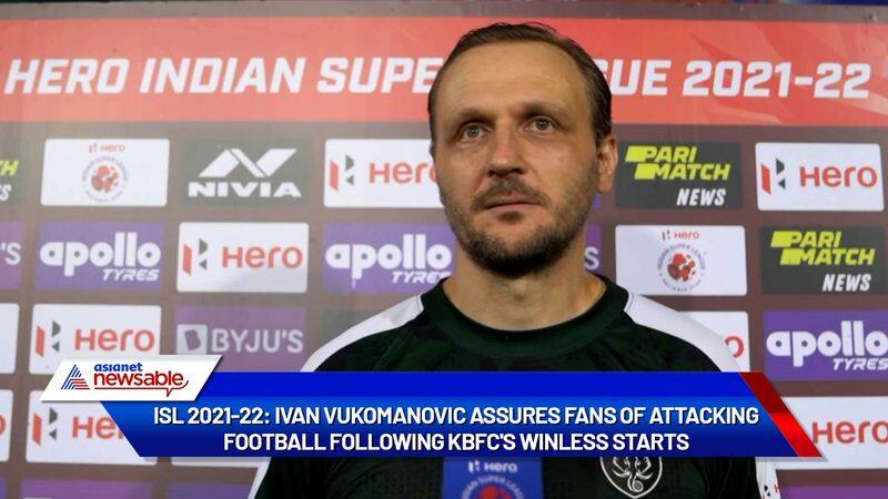 ISL 2021-22: Ivan Vukomanovic assures fans of attacking football following Kerala Blasters' (KBFC) winless starts (WATCH)-ayh