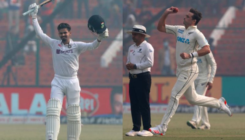 Ind vs NZ Kanpur Test New Zealand Cricket Team dominate afternoon session On Day 2 Tea Session kvn