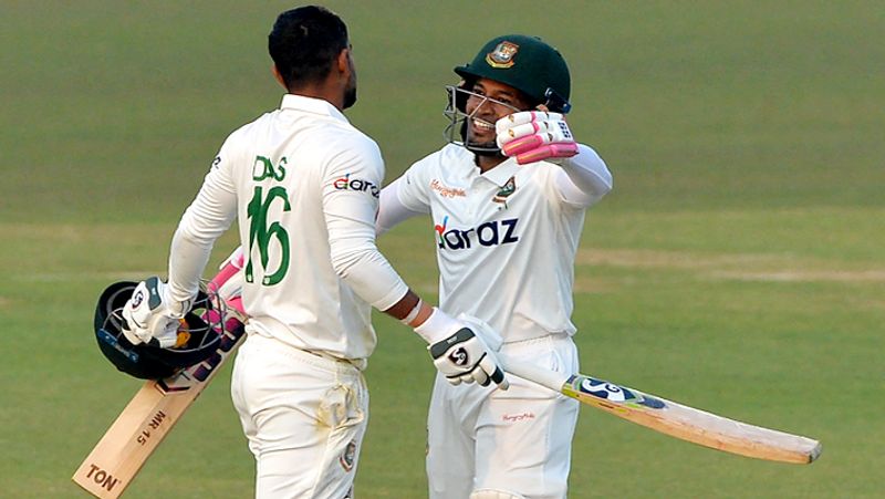 Ban vs NZ 1st Test Mominul Haque Liton Das Century Partnership Help Bangladesh Take 73 run FIL Lead on Day 3 kvn