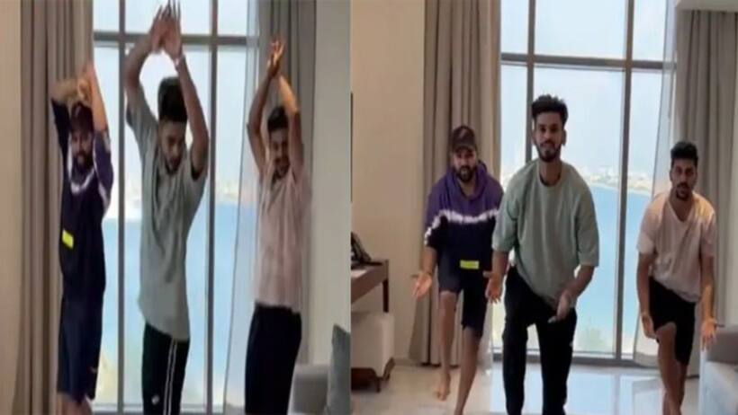 IND vs NZ, 1st test: रोहित शार्दुल संग Shreyas Iyer ने किया नागिन डांस, वायरल हुआ वीडियो