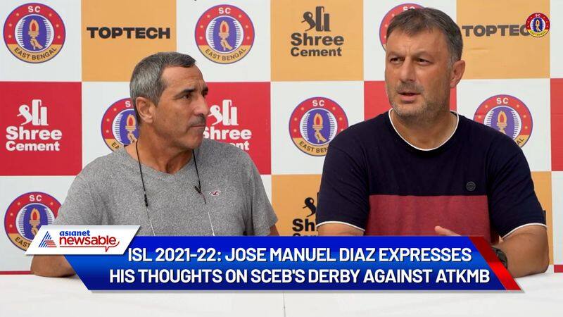 Indian Super League, ISL 2021-22: Manuel Diaz does not agree with SC East Bengals (SCEB) underdog tag against ATK Mohun Bagan (ATKMB) - WATCH-ayh