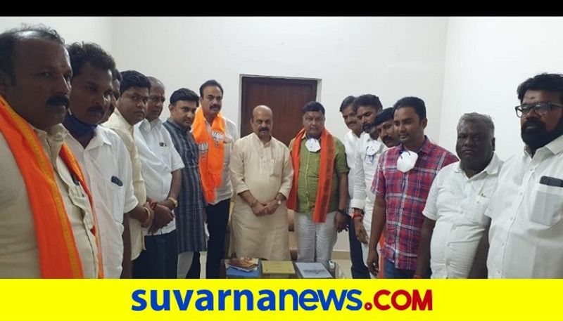 Kolar Congress President Chandra reddy Joins BJP On Nov 27th rbj