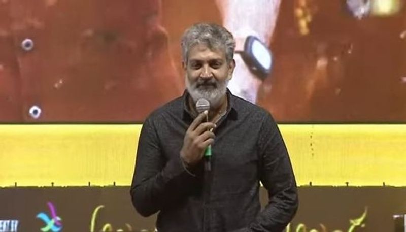 balayya oka atom bomb said rajamouli in akhanda event and bunny fans fire