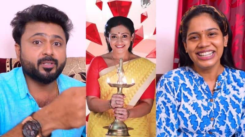 kudumabavilakku serial fame anand narayan visited pregnant athira madhav kudumbavilakku serial actress