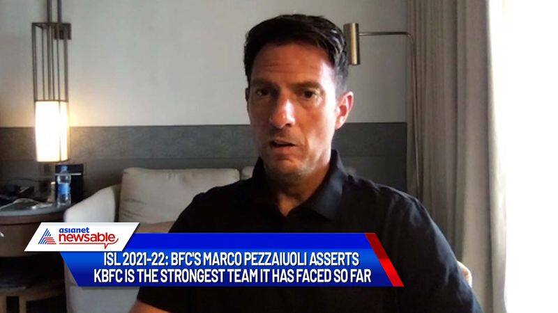 Indian Super League, ISL 2021-22, Bengaluru FC vs Kerala Blasters: BFC's Marco Pezzaiuoli asserts KBFC is the strongest team it has faced so far (WATCH)-ayh