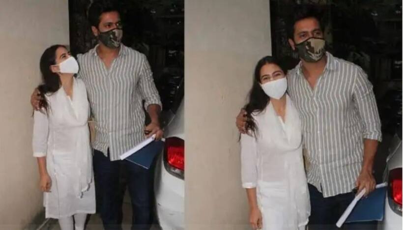 Sara Ali Khan plays a knock knock joke on Vicky Kaushal; here is what happened next