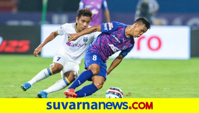 Indian Super League 2021 22 Bengaluru FC And Kerala Blasters End Equals In Thrilling Clash kvn