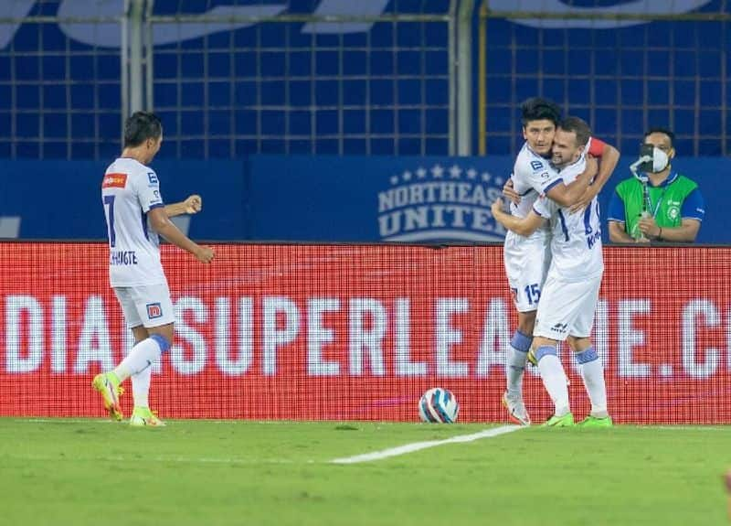 ISL : Chennaiyin FC beat Northeast United FC