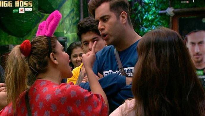 Bigg Boss 15: Rakhi Sawant ने राजीव दातिया से लिया पंगा, तो रश्मि देसाई इस कंटेस्टेंट से उलझी