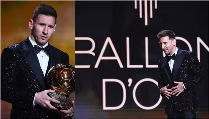 Ballon dOr 2021: Lionel Messi wins wins record-extending 7th title, Cristiano Ronaldo finishes 6th-ayh