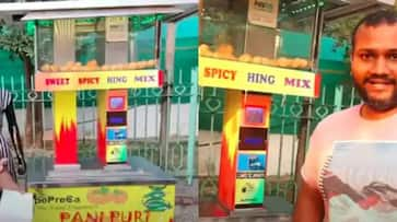 Delhi contactless golgappa machine Video goes viral kpn