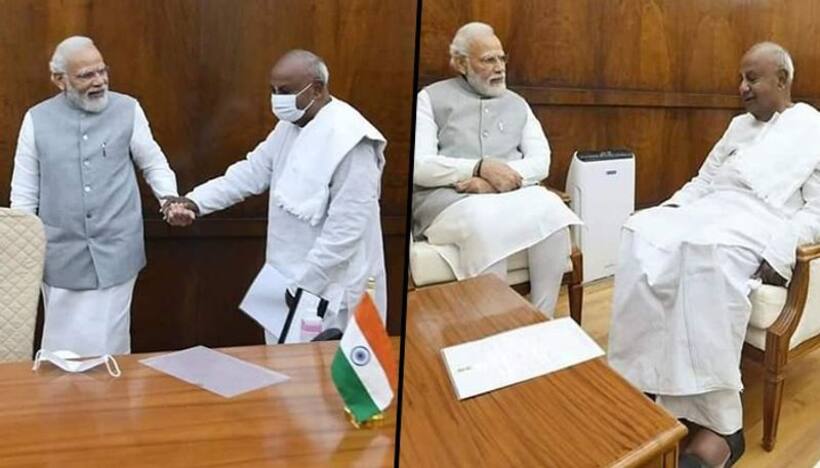 Deve Gowda PM Modi