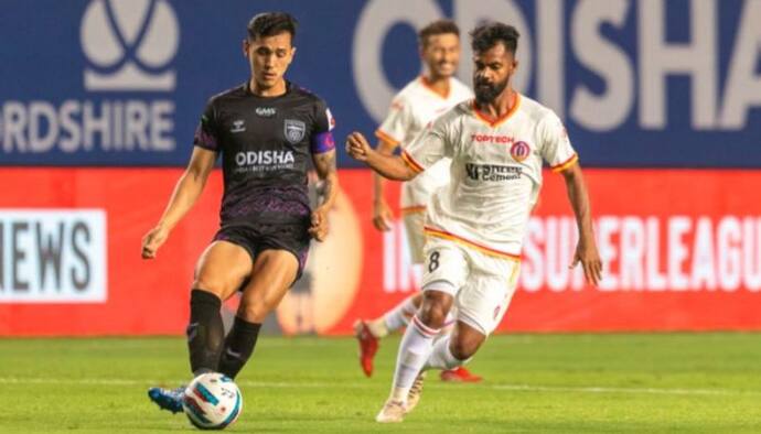 ISL 2021, গোল করেও ৩ গোল হজম, ওড়িশার বিরুদ্ধে প্রথমার্ধে পিছিয়ে এসসি ইস্টবেঙ্গল