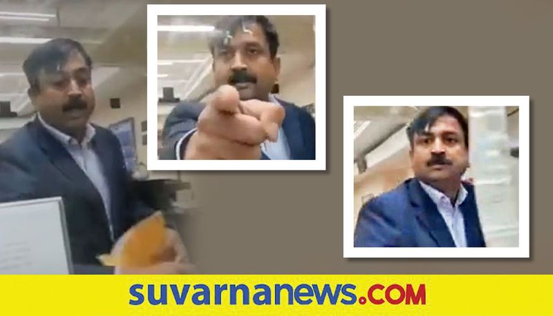 Viral video: Officer at Indian consulate in New York loses cool akb