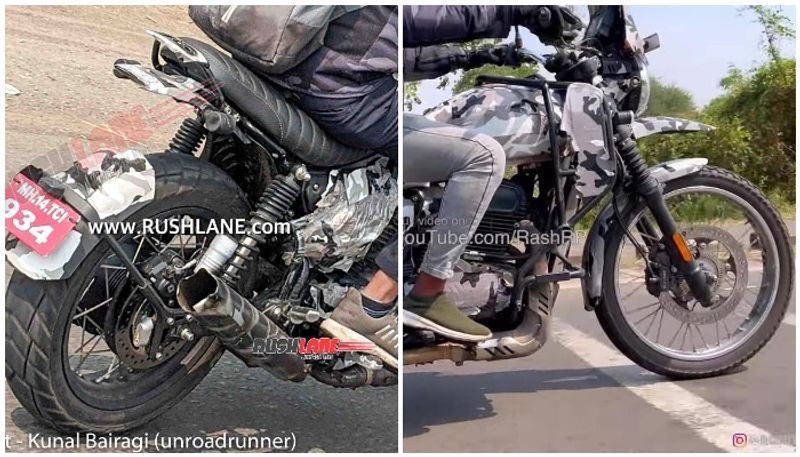 Yezdi Adventure Motorcycle Spied Again