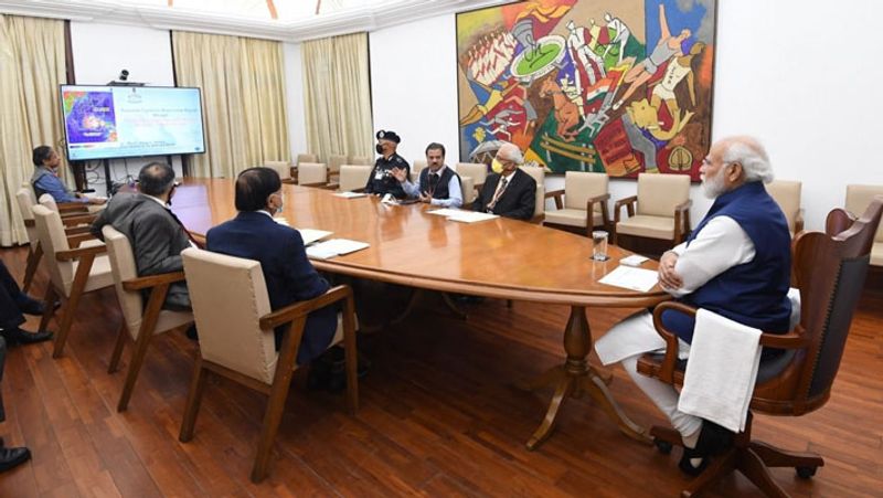 Cyclone Jawad PM Narendra Modi chairs high level meeting reviews preparedness pod