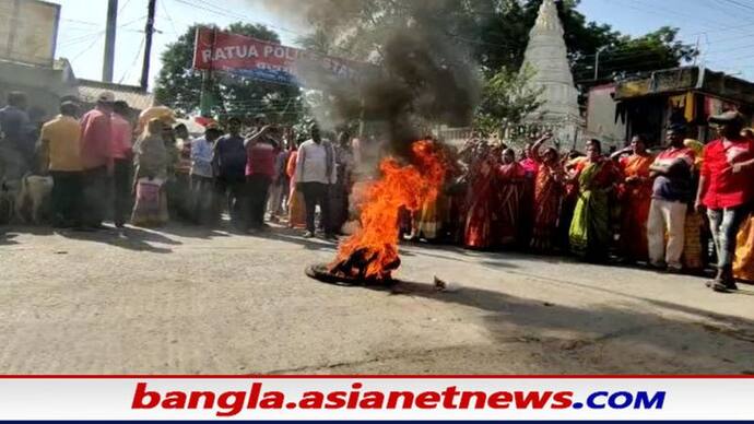 Malda Crime: গ্রামের রাস্তা থেকে  ১৮ বছরের  যুবতীকে অপরহরণ, থানায় বিক্ষোভ-রাস্তা অবরোধ মালদহে