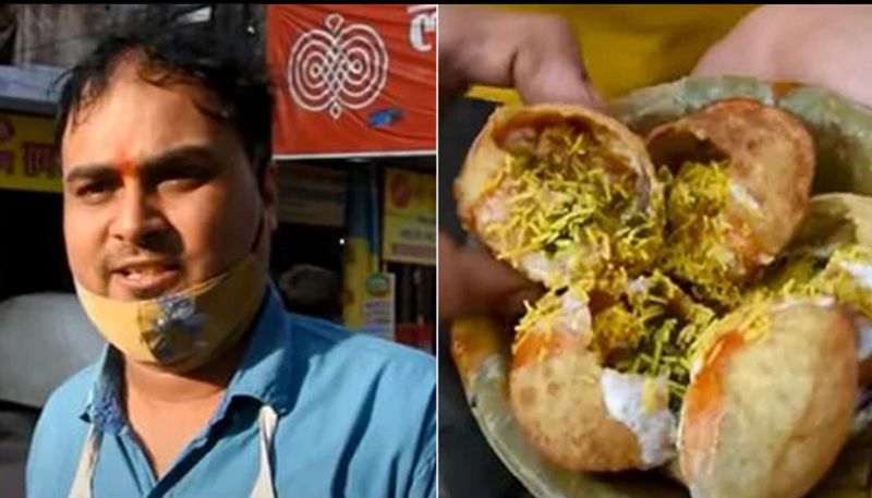 street food vendor talks in english fluently