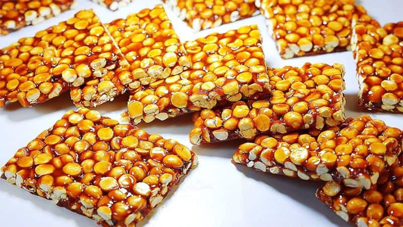 Sankranti Special Peanut Burfi Preparation Method