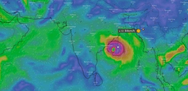 Widespread rains are likely in Tamil Nadu due to the prevailing atmospheric circulation in southern Tamil Nadu