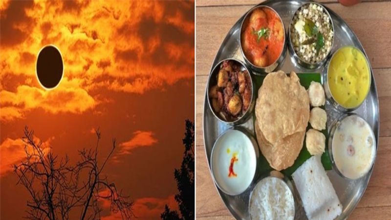 What can you eat after solar eclipse?