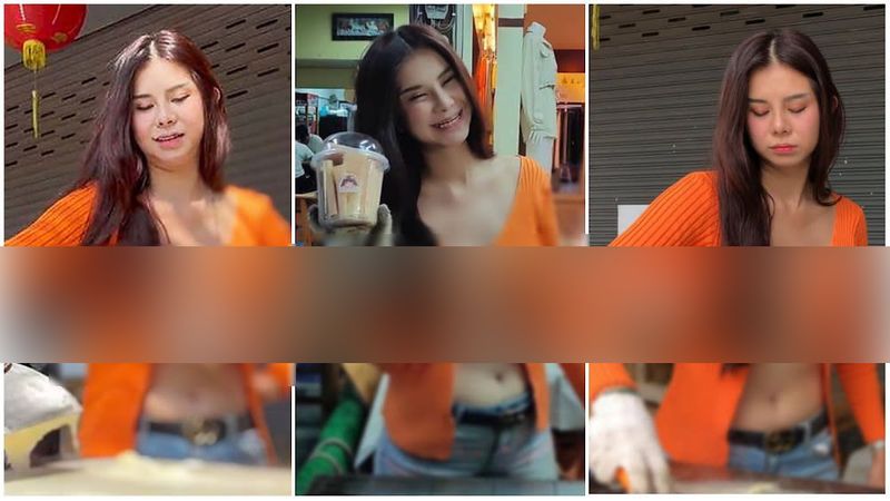 Olive Aranya Apaiso Chiang Mai Braless Pancake Seller Video Goes Viral internet