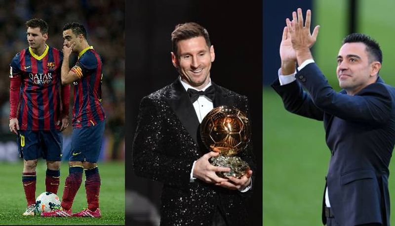 paris saint germain Lionel Messi worthy of seventh Ballon dor win says Barcelona manager Xavi Hernandez