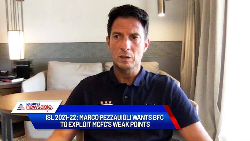 Indian Super League, ISL 2021-22, Bengaluru FC vs Mumbai City FC: Marco Pezzauioli wants BFC to exploit MCFC's weak points (WATCH)-ayh