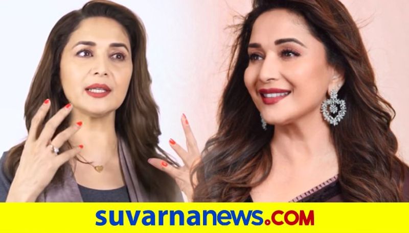 Madhuri Dixit uses one ingredient every night to ensure she doesnt get blemishes dpl