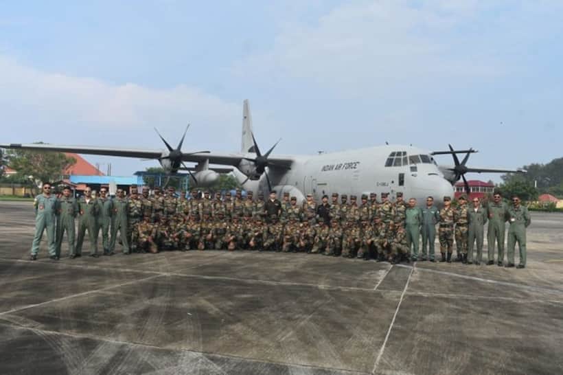 Indian Army contingent leaves for Maldives for joint military exercise Ekuverin