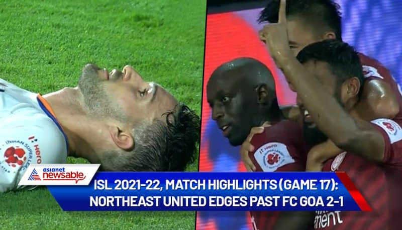 Indian Super League, ISL 2021-22, NEUFC vs FCG Match Highlights (Game 17): NorthEast United edges past FC Goa 2-1 (WATCH)-ayh