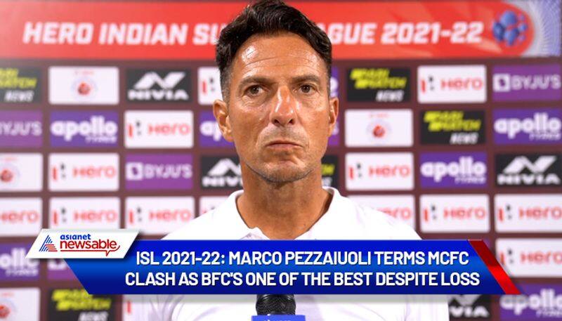 Indian Super League, ISL 2021-22, Bengaluru FC vs Mumbai City FC: Marco Pezzaiuoli terms MCFC clash as BFC's one of the best despite loss (WATCH)-ayh