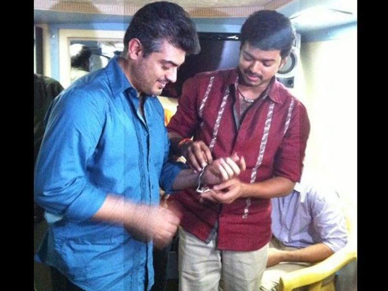 Ajith challenges Vijay