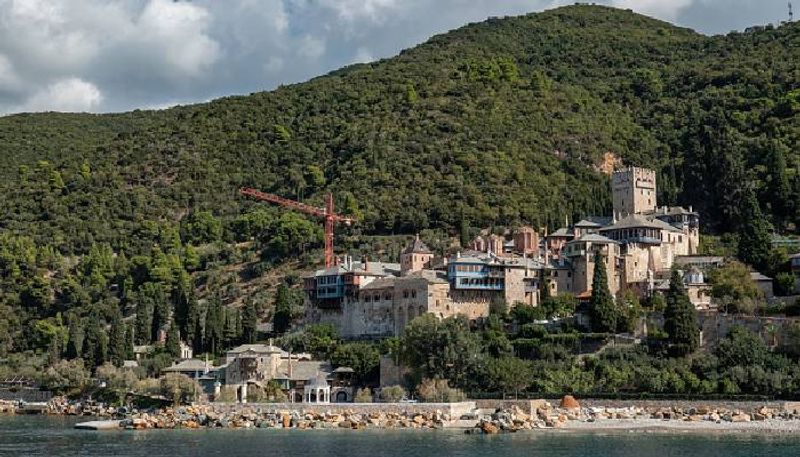 Mount Athos where women banned