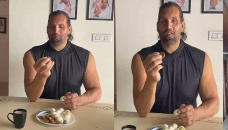 The Great Khali shared his diet in video