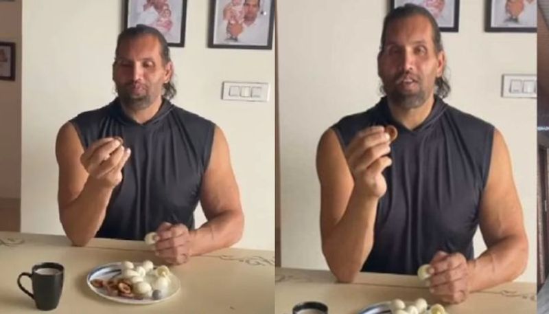 The Great Khali shared his diet in video