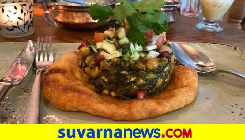 Chhole Bhature Indian food taste felt by Indian in Sweden