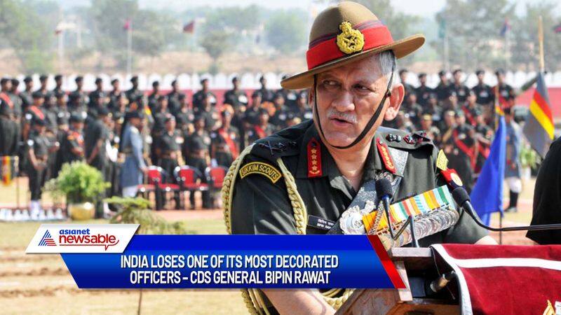 CDS Bipin Rawat helicopter crash: India's most senior General who died in service-dnm