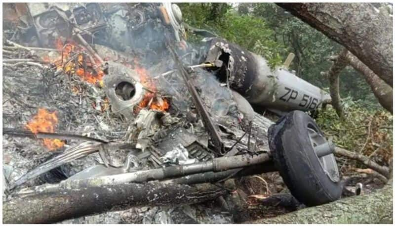 Army helicopter crash due to bad weather condition