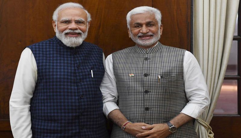 Vijayasai Reddy Briefs PM Modi on Pending AP Issues