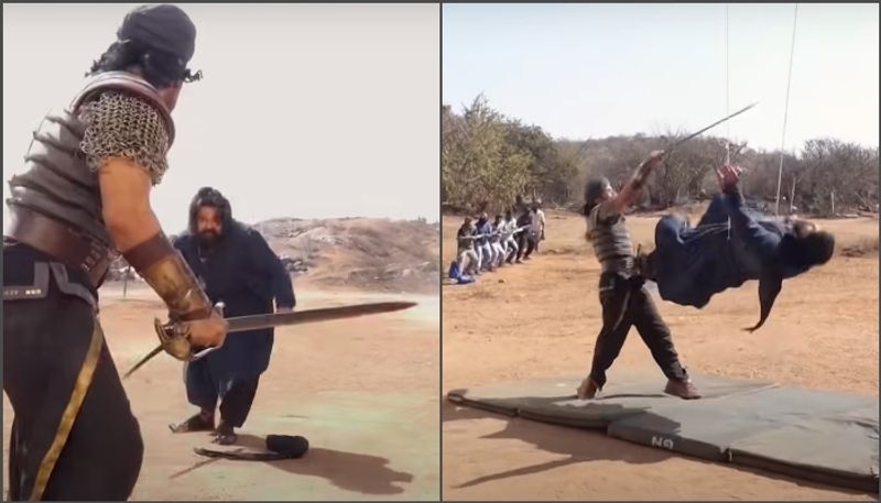 rise of kunjali Marakkar Arabikadalinte Simham making video mohanlal priyadarshan