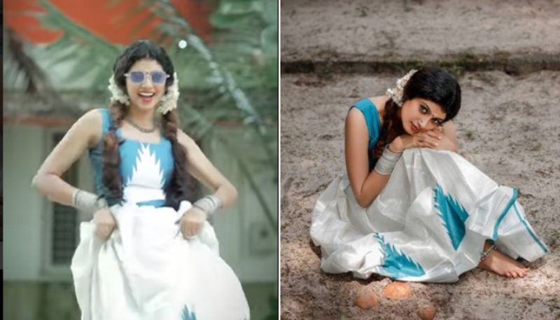 Chakkappazham actress shruthi rajanikanth shares photoshoot photos