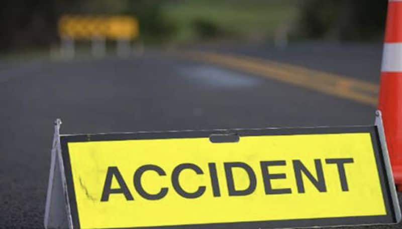 Road accident Truck crushes girl to death Haveri mah