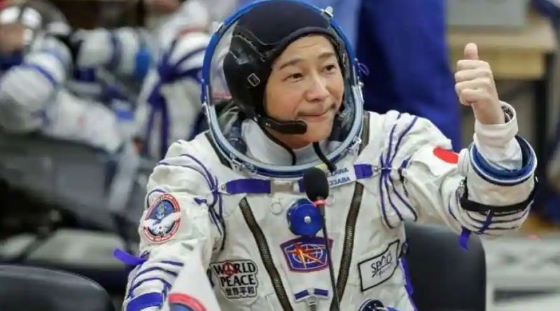 Japanese Billionaire Yusaku Maezawa Arrives At Space Station