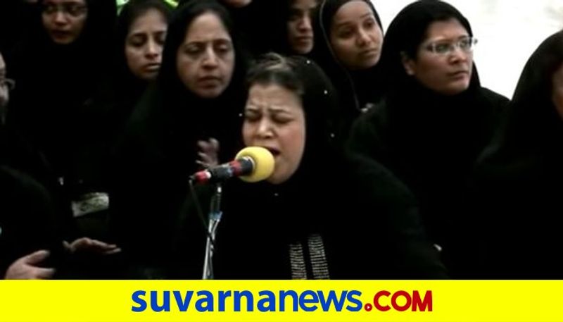 Viral Video Claiming Muslim Women  Sang Ram Bhajans in Mosque in Dubai is False mnj