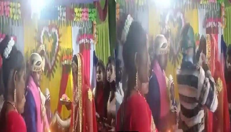 Rejected by girl, UP man puts sindoor on her maang in front of groom on wedding day. Viral video