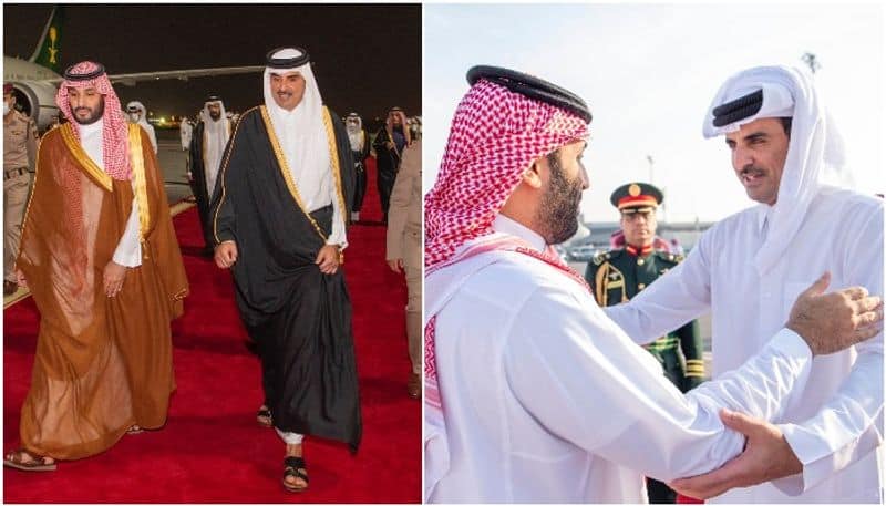 Saudi Crown Prince visited Qatar