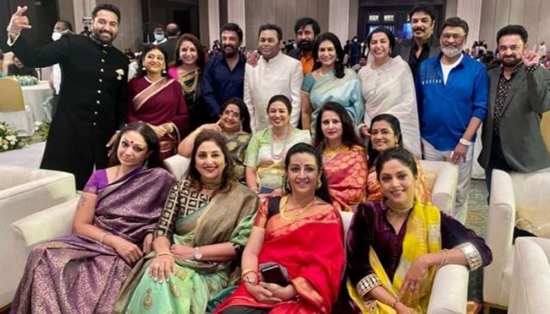 eighties film actress attend in Rahman Daughter wedding