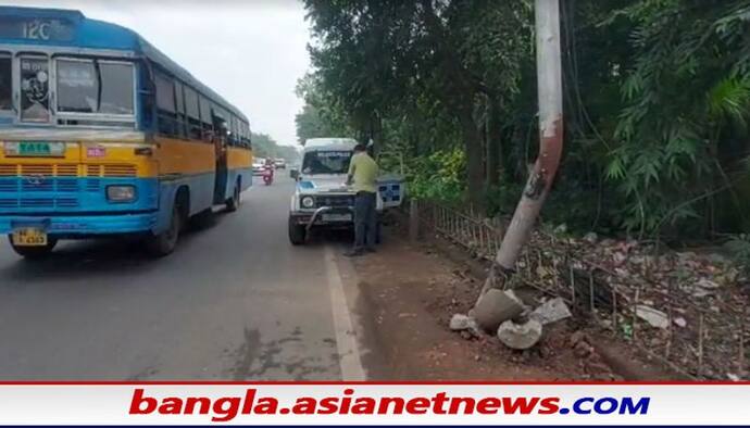 Bus Accident: সাতসকালেই ঝরল রক্ত, বাসের রেষারেষিতে প্রাণ গেল ফুড কর্পোরেশনের কর্মীর